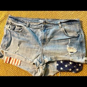 Americana jean shorts 🇺🇸